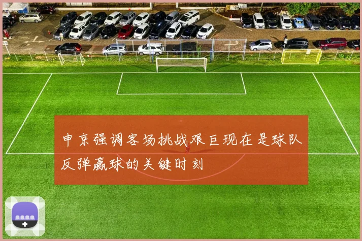 申京强调客场挑战艰巨现在是球队反弹赢球的关键时刻